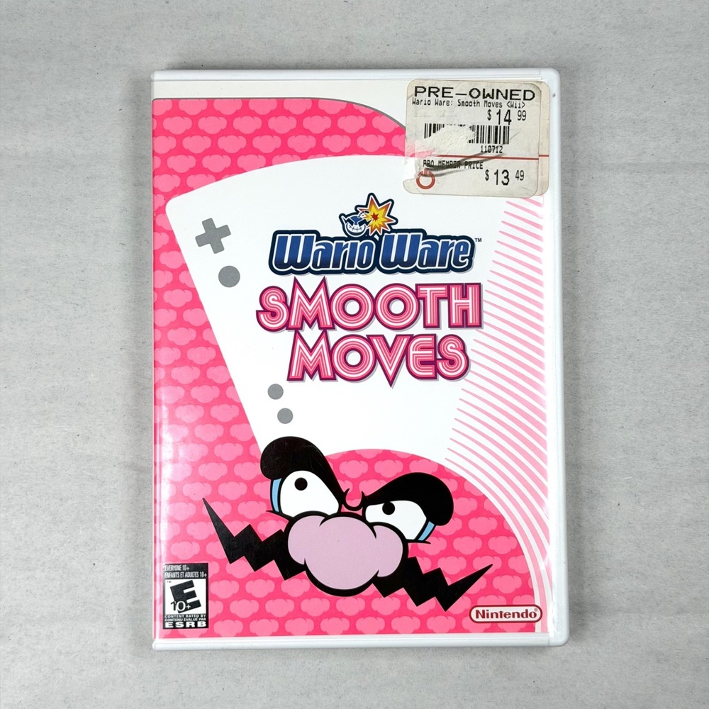 WarioWare: Smooth Moves (Nintendo Wii, 2007) CIB Complete with Manual / TESTED